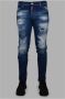 Dsquared2 Trendy Slim-Fit Faded Jeans Blauw Heren - Thumbnail 2
