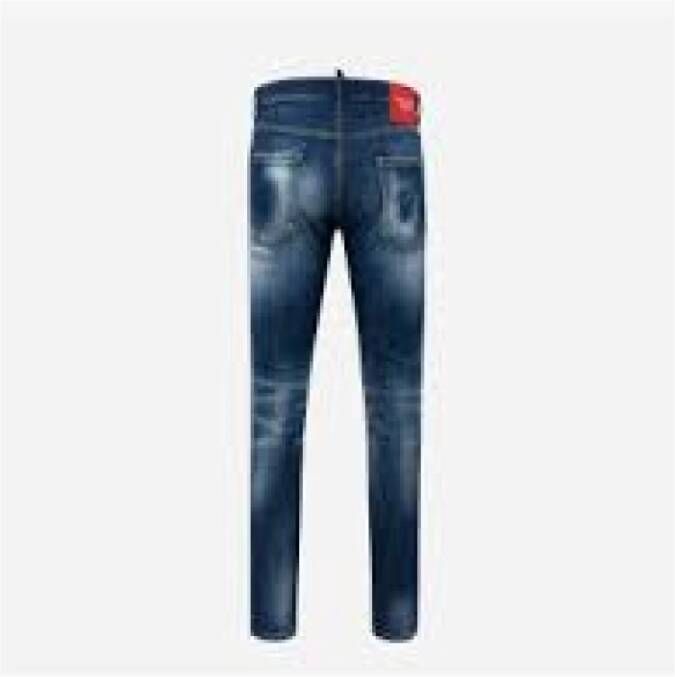 Dsquared2 Klassieke Denim Jeans Blauw Heren