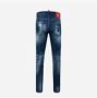 Dsquared2 Slim Fit Navy Blue Cool Guy Jeans Blauw Heren - Thumbnail 3