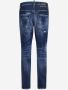 Dsquared2 Blauwe Slim-Fit Jeans Aw22 Blauw Heren - Thumbnail 2