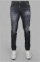 Dsquared2 Slim-Fit Ripped Zwarte Jeans Zwart Heren - Thumbnail 2