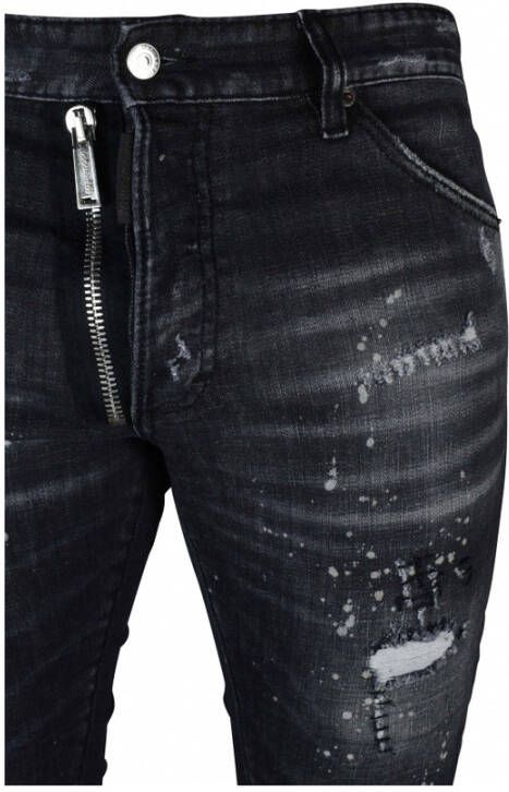 Dsquared2 Cool Guy Slim-Fit Zwarte Jeans Zwart Heren
