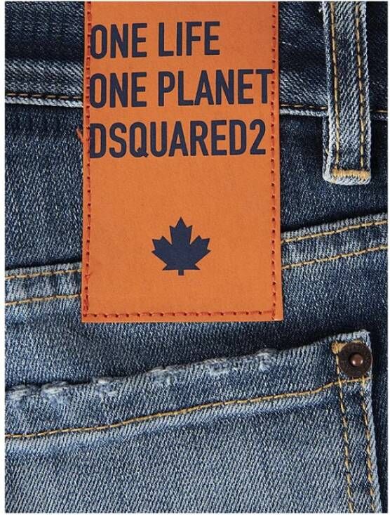 Dsquared2 Jennifer Denim Stretch Jeans Blue Heren