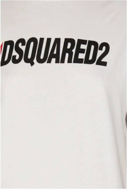 Dsquared2 Klassiek T-Shirt White Dames