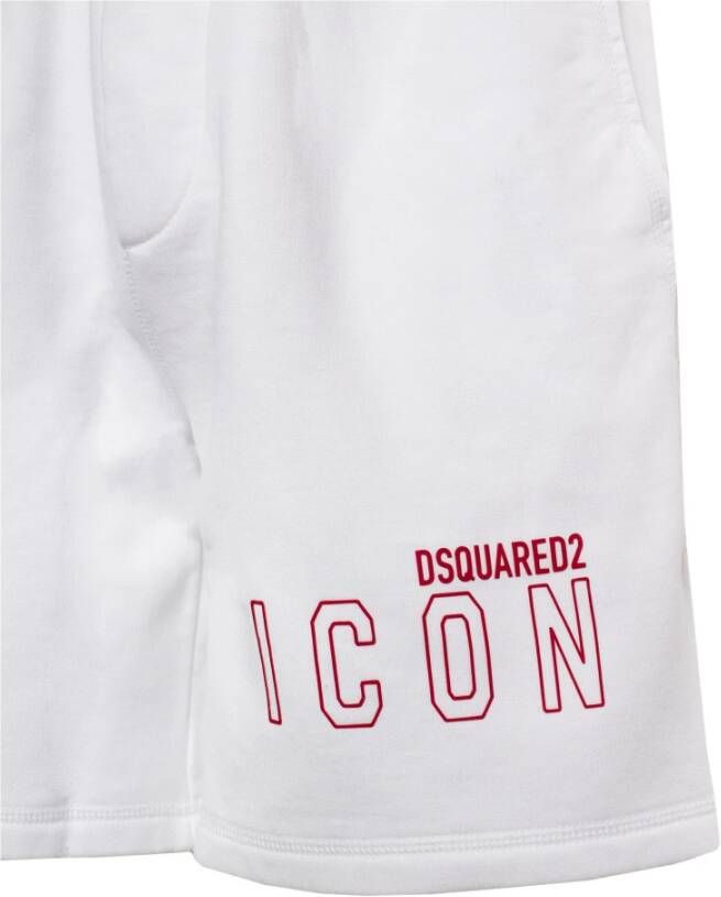 Dsquared2 Shorts Blijf koel en stijlvol deze zomer Wit Heren