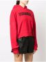 Dsquared2 Logo-Print Cropped Hoodie voor vrouwen Rood Dames - Thumbnail 2