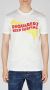 Dsquared2 Logo-Print T-Shirt in Wit Geel en Rood Wit Heren - Thumbnail 2