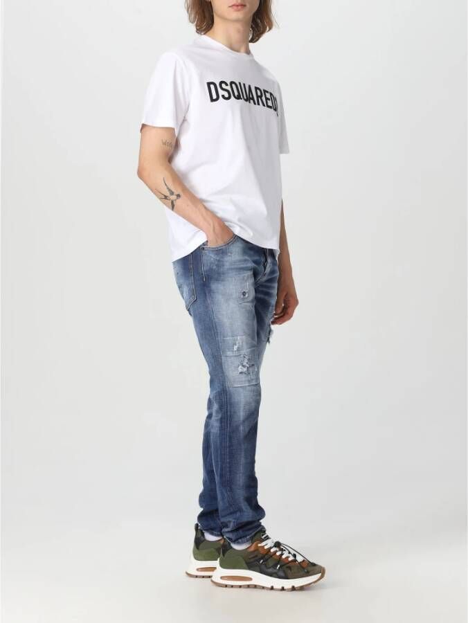 Dsquared2 Cool Guy Loose-fit Jeans Blauw Heren