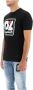 Dsquared2 Zwart D2 T-Shirt met Voorkant Print Black Heren - Thumbnail 3