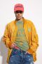 Dsquared2 Biologisch Katoenen Baseballpet Marineblauwe Logo Print Pink Heren - Thumbnail 2