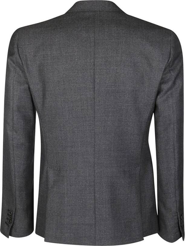Dsquared2 Grijs Wol Pak Grijs Heren