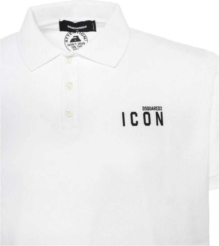 Dsquared2 Polo Shirt Wit Heren