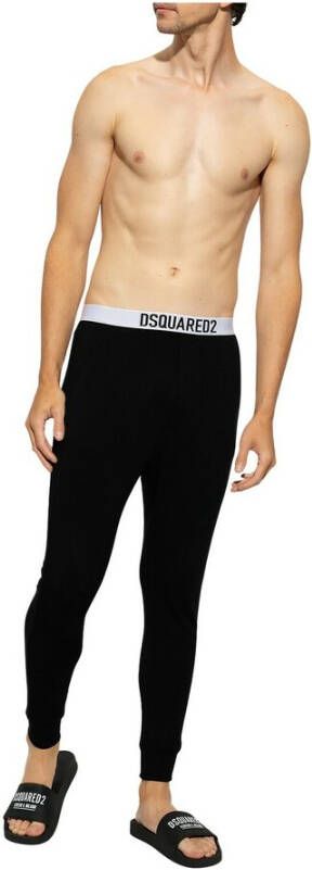 Dsquared2 Pyjama -broek Zwart Heren