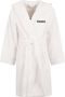 Dsquared2 Witte badjas met capuchon en logo White Dames - Thumbnail 2