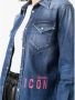 Dsquared2 LA Chemise 470 Stijlvol Overhemd Blauw Dames - Thumbnail 2