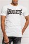 Dsquared2 Wit Katoenen T-Shirt Gemaakt in Italië White Heren - Thumbnail 2