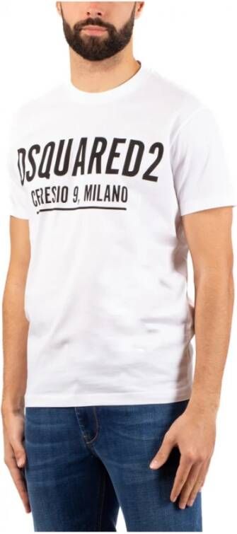 Dsquared2 Shirts Wit Heren