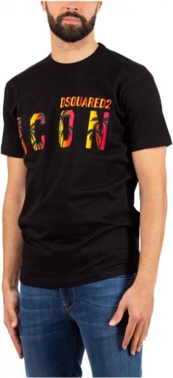 Dsquared2 Shirts Zwart Heren