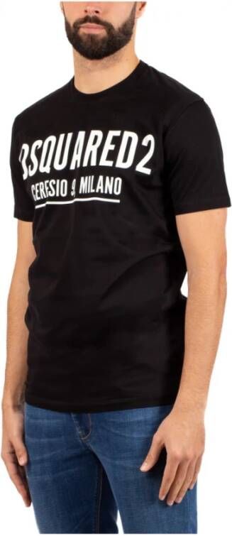 Dsquared2 Shirts Zwart Heren