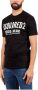 Dsquared2 Zwart Katoenen T-shirt Cool Fit Black Heren - Thumbnail 2