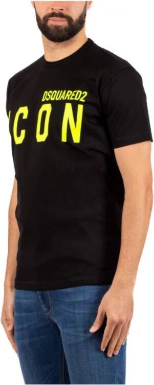 Dsquared2 Shirts Zwart Heren