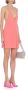 Dsquared2 Glamoureuze Roze Strass Jurk Roze Dames - Thumbnail 2