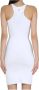 Dsquared2 Korte Bodycon Jurk met Uitsnijding White Dames - Thumbnail 4