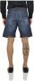 Dsquared2 Vintage Stijl Denim Shorts voor Heren Blauw Heren - Thumbnail 2