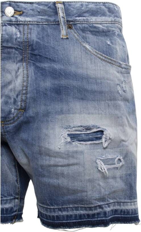 Dsquared2 Shorts Blauw Heren