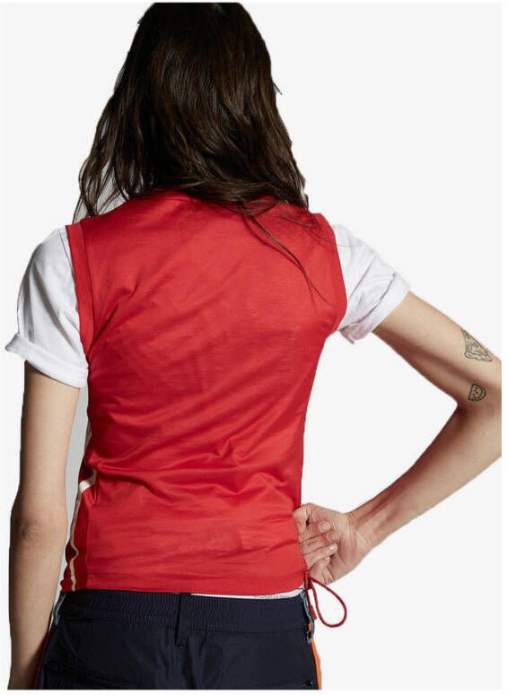 Dsquared2 Rode Shorts met Trekkoord voor Modieuze Vrouwen Rood Dames