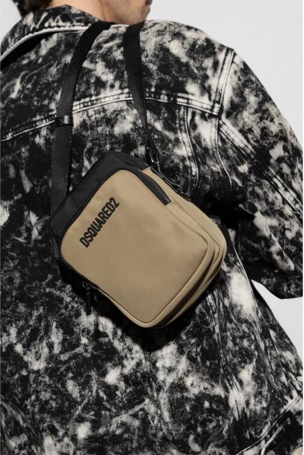 Dsquared2 Shoulder Bags Beige Heren