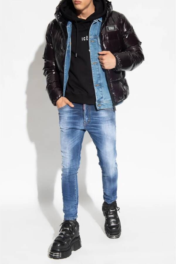 Dsquared2 Skater jeans Blauw Heren