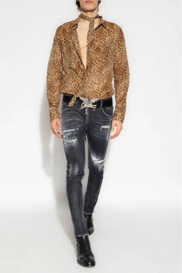 Dsquared2 Skater jeans Grijs Heren