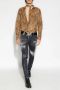 Dsquared2 Skater Stijl Elastische Katoenen Jeans Black Heren - Thumbnail 4
