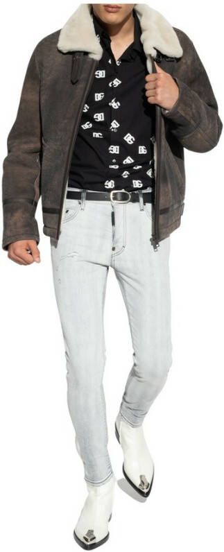 Dsquared2 Skaterjeans Grijs Heren