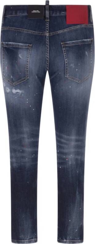 Dsquared2 Skinny Jeans Blauw Dames