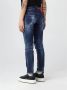 Dsquared2 Jennifer Cropped 0 Slim-fit Jeans Blauw Dames - Thumbnail 3