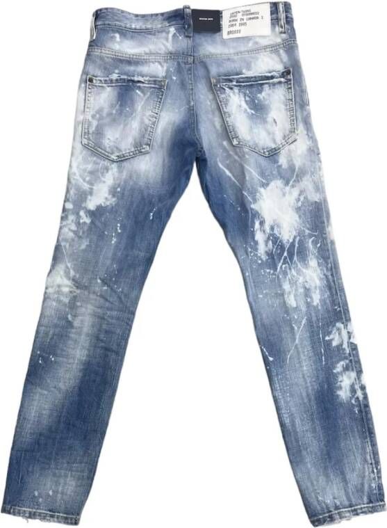 Dsquared2 Slim-fit Denim Upgrade Blauw Heren