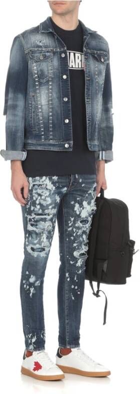 Dsquared2 Skinny Jeans Blauw Heren