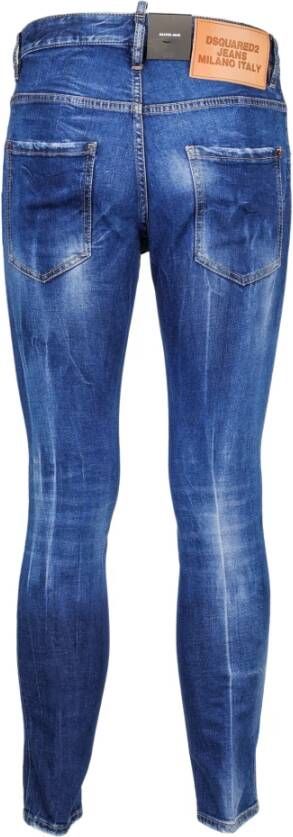 Dsquared2 Skinny Jeans Blauw Heren