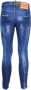 Dsquared2 Jeansbroek met Artistiek Ontwerp Blauw Heren - Thumbnail 2