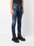 Dsquared2 Blauwe Slim-fit Jeans met Unieke Borduursels Blauw Heren - Thumbnail 3