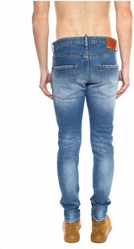 Dsquared2 Skinny jeans Blauw Heren