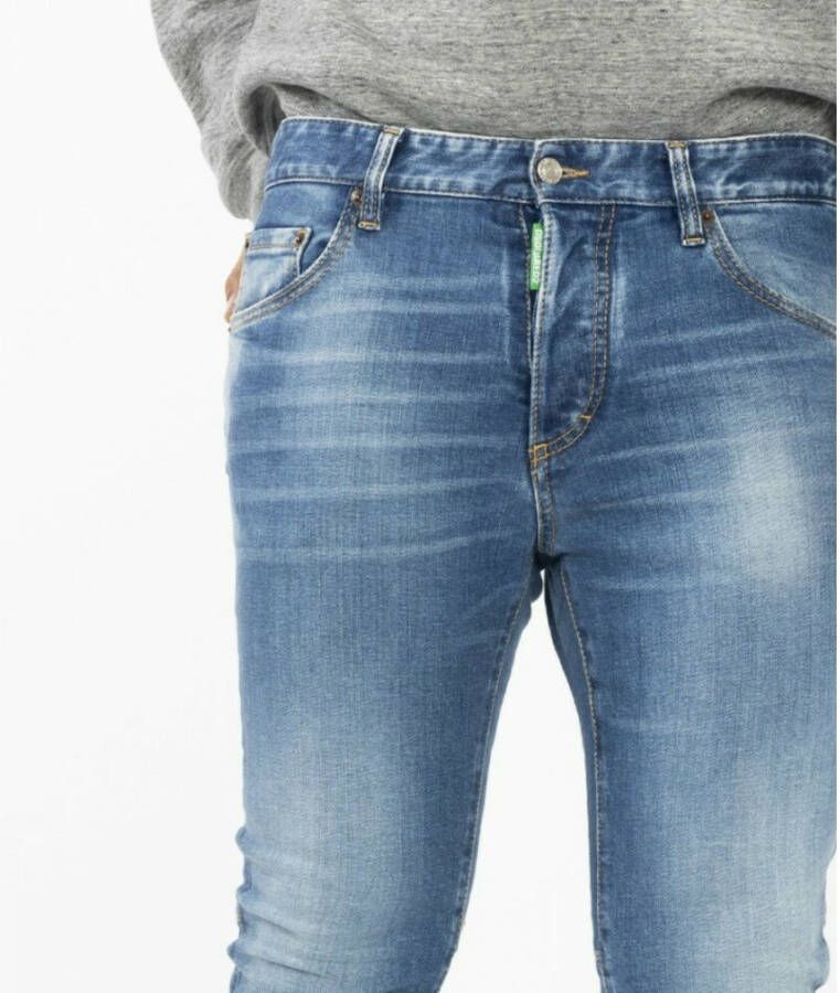 Dsquared2 Sailor Denim Broek Blauw Heren