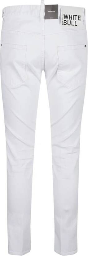 Dsquared2 Witte Skater Jeans voor Heren Wit Heren