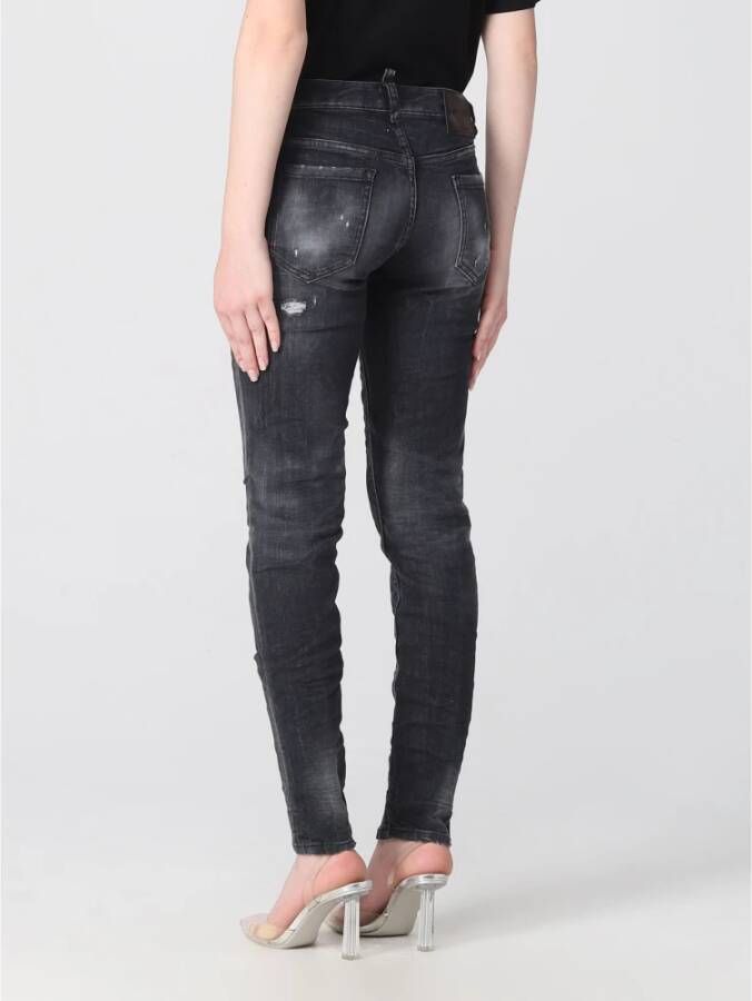 Dsquared2 Skinny Jeans Zwart Dames