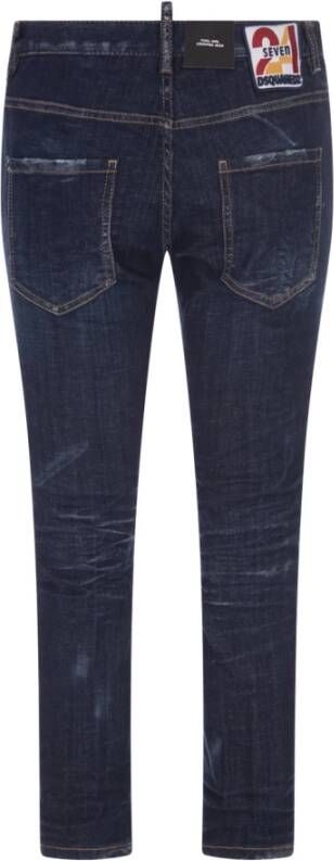 Dsquared2 Slim-fit Jeans Blauw Dames