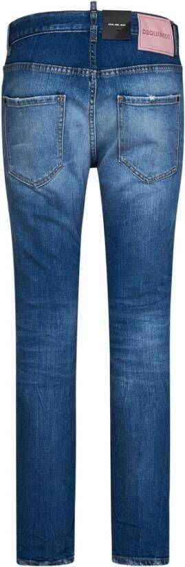 Dsquared2 Slim-fit Jeans Blauw Dames