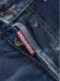 Dsquared2 Blauwe Faded Straight-Leg Jeans Blauw Dames - Thumbnail 2