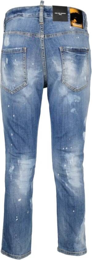 Dsquared2 Slim-fit Jeans Blauw Dames